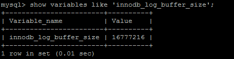 mysql中的7種日志小結