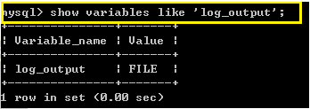 mysql中的7種日志小結