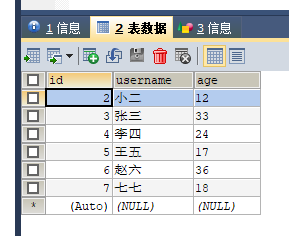 MySQL 詳細單表增刪改查crud語句