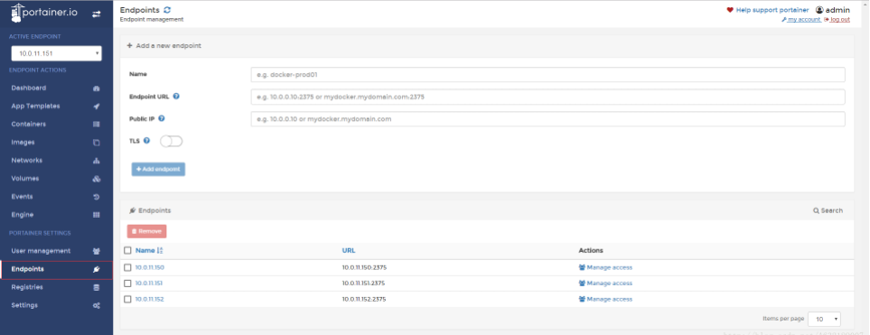 Docker使用Portainer搭建可視化界面的方法