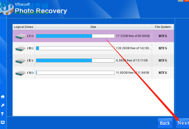 使用Vibosoft Photo Recovery恢復(fù)刪除圖片的方法