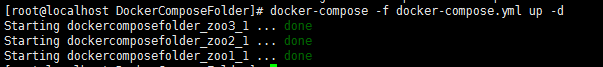 Docker下安裝zookeeper(單機和集群)