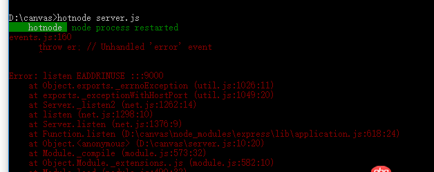 node.js - node啟動本地服務失效但是瀏覽器卻能打開localhost的原因是什么