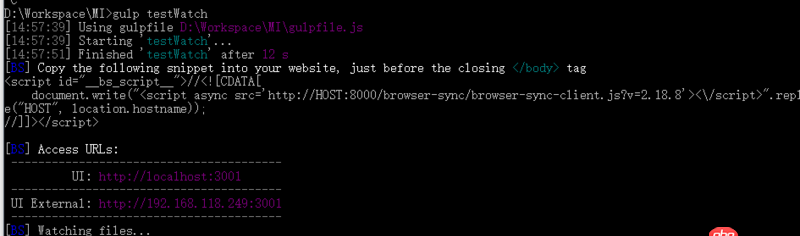 node.js - browsersync怎么用本地的tomcat服務(wù)器
