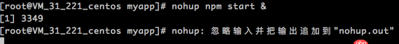 node.js - nodejs 如何在centos下后臺運行，nohup和forever都不行呀