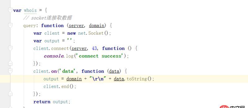 node.js - node socket出錯，這是什么原因？另外我想設置連接超時，怎么寫呢？