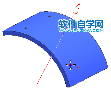 UG怎么在非平曲面上創(chuàng)建孔特征