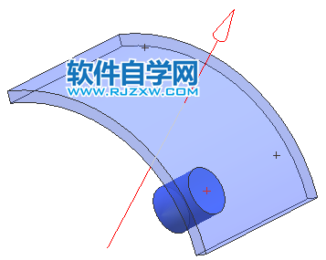 UG怎么在非平曲面上創(chuàng)建孔特征