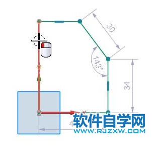 UG10.0快速創建草圖和實體模型的步驟