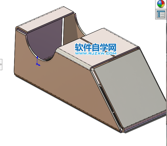 用SolidWorks把一個實體轉(zhuǎn)換到鈑金