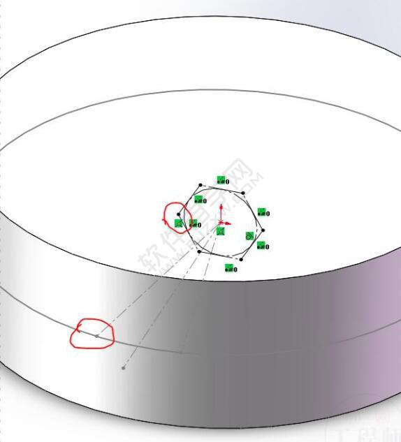 六邊形包裹的筆筒怎么用SolidWorks畫