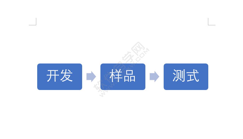 wrod流程圖的制作方法與步驟