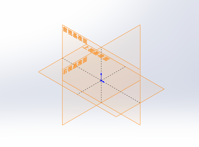 SolidWorks基準面顯示的方法