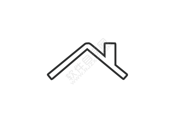 PS里面怎么畫房子home圖標