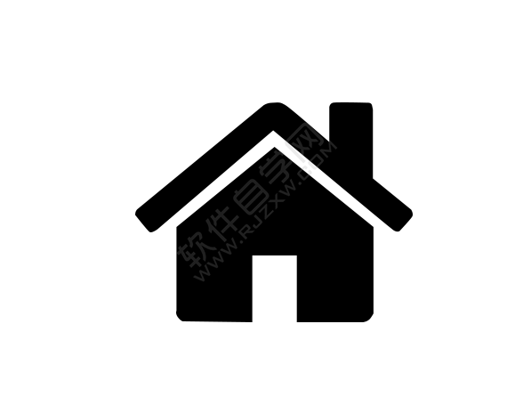 PS里面怎么畫房子home圖標