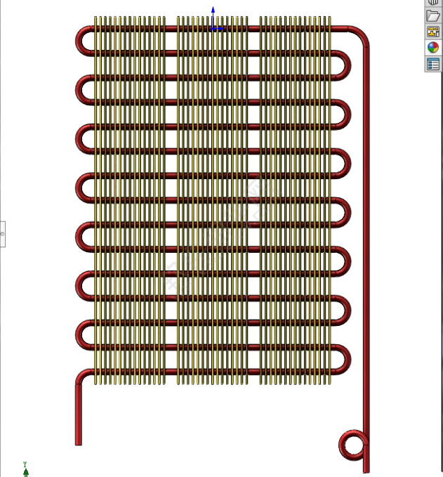 用SolidWorks畫怎么散熱管