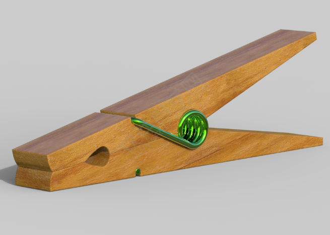 木夾子用Solidworks怎么畫(huà)