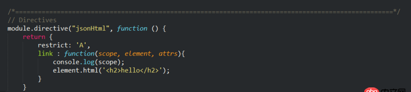 angular.js - Angular directive遇到的一個(gè)問題，急救