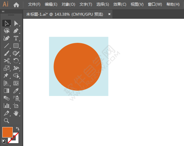 ai繪制學(xué)校標(biāo)識(shí)的方法