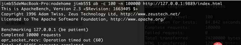 nginx - 關(guān)于 用 ab 測(cè)試 docker 和 本機(jī)引發(fā)的問題
