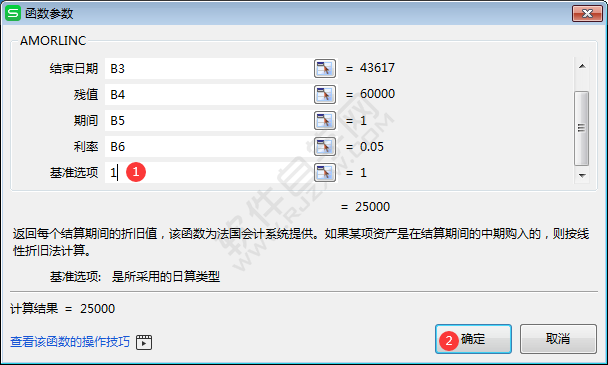 wps中amorlinc函數(shù)怎么用