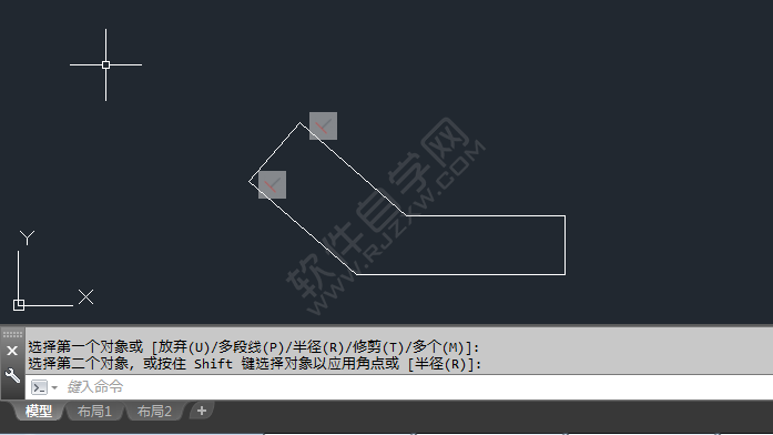 cad怎么垂直約束