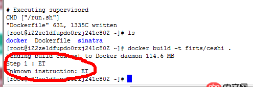 dockerfile - 我用docker build的時候出現(xiàn)下邊問題  麻煩幫我看一下