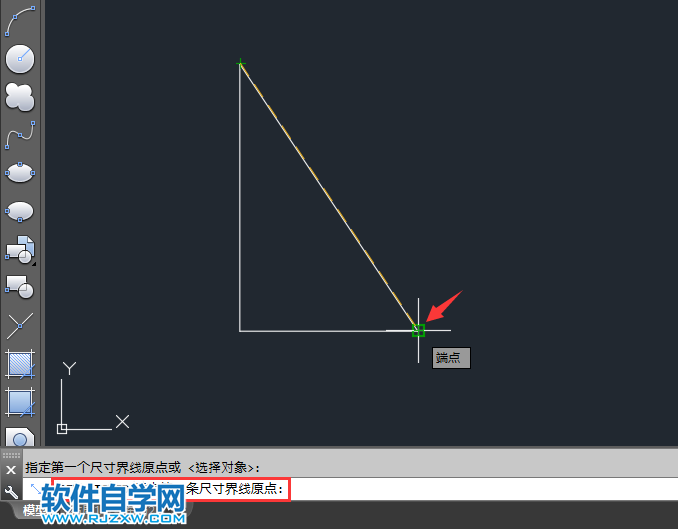 cad斜線怎么標注尺寸