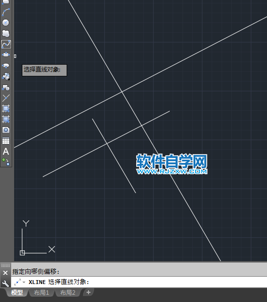 cad構造線的偏移怎么用