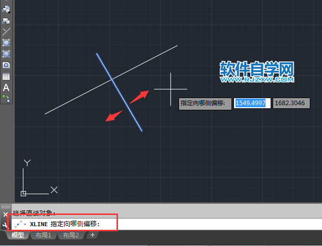 cad構造線的偏移怎么用