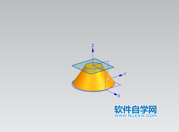 UG兩個共軸的圓弧繪制圓維