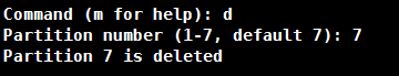 Linux使用fdisk實現磁盤分區過程圖解