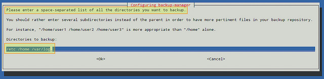 Linux 上使用 backup-manager 進(jìn)行系統(tǒng)備份