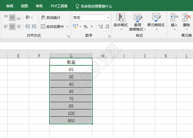 EXCEL大于65條件的設置為紅色邊框