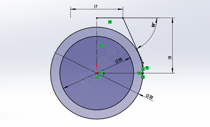 SolidWorks怎么畫戒指零件圖