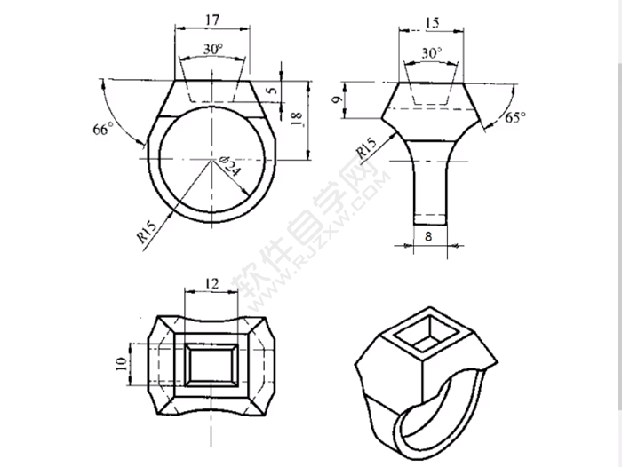 SolidWorks怎么畫戒指零件圖