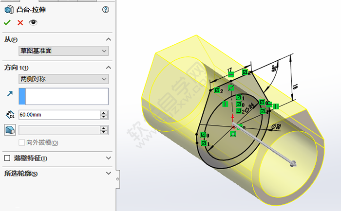 SolidWorks怎么畫戒指零件圖
