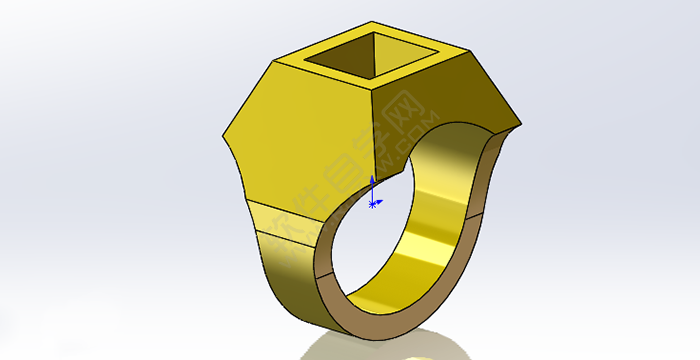 SolidWorks怎么畫戒指零件圖