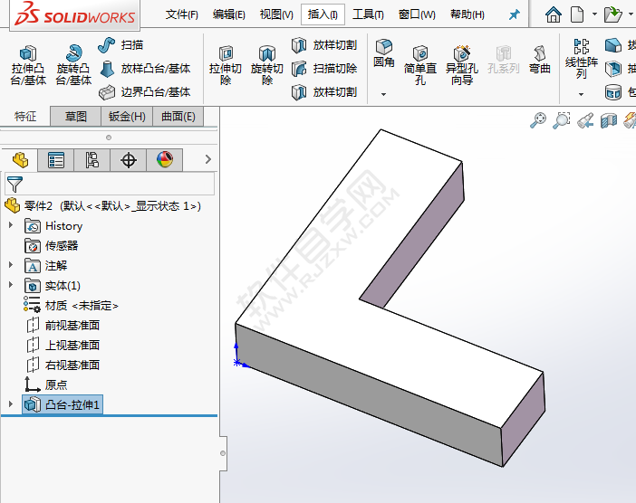 solidworks距離對(duì)稱倒角
