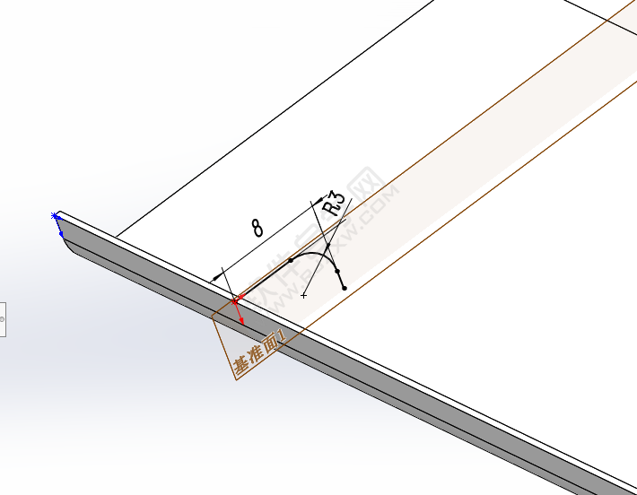 solidworks怎么畫加強筋板