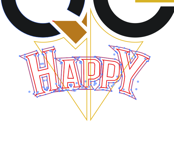QCHappy圖標(biāo)用AI設(shè)計(jì)的方法