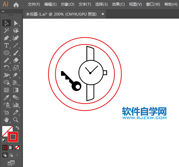 ai怎么設(shè)計(jì)禁止金屬物標(biāo)志
