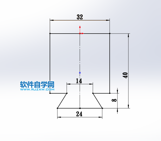 solidworks完全貫穿兩的切除方法,新手必學