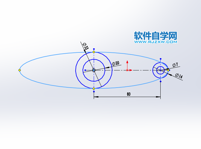 solidworks繪制草圖練習二