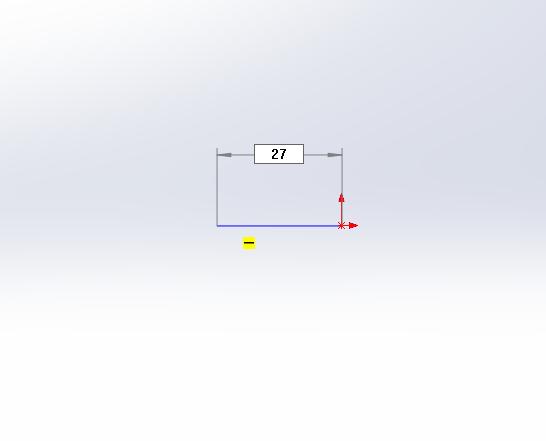 solidworks直線工具草圖練習