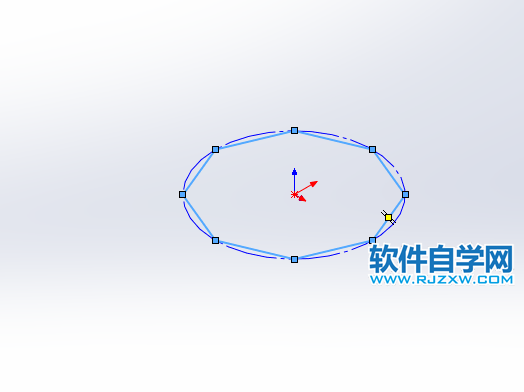 solidworks怎么畫(huà)外切八邊形