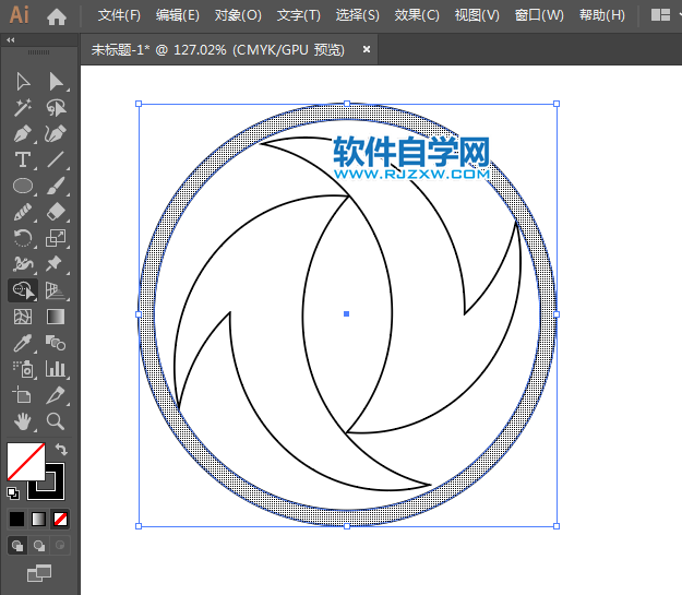 ai怎么設計東風汽車圖標