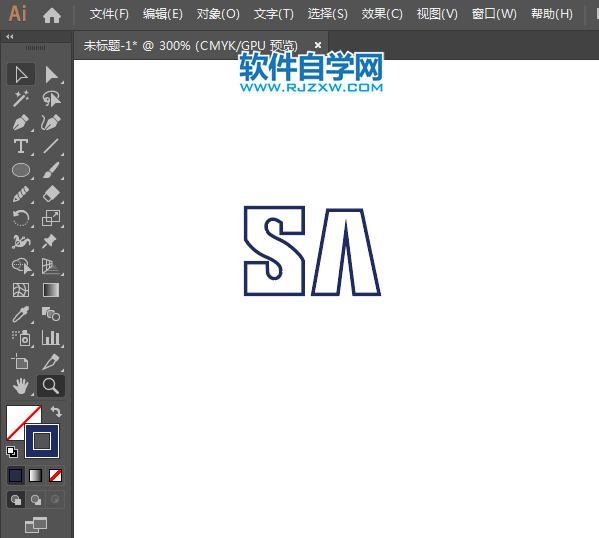 ai怎么設(shè)計(jì)三星標(biāo)志矢量圖