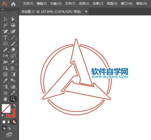 ai怎么設(shè)計(jì)三一重工標(biāo)志