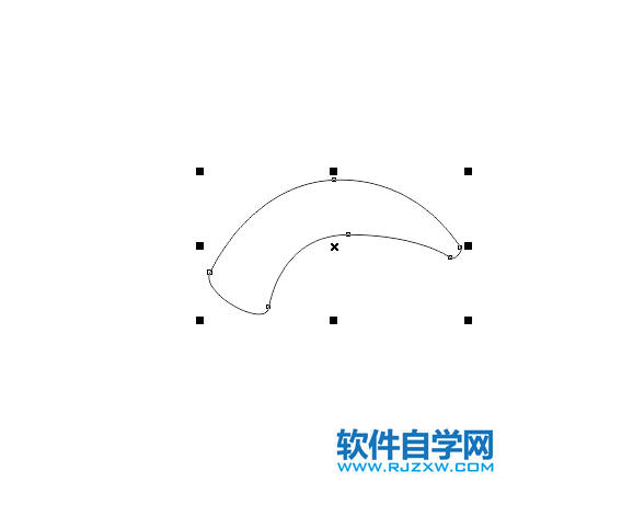 cdr貝塞爾曲線連接怎么用